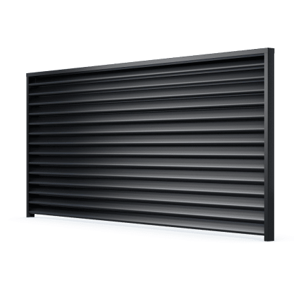 Заборы-жалюзи