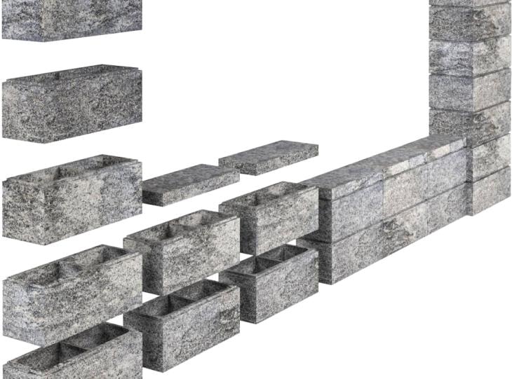 Бетонные блоки