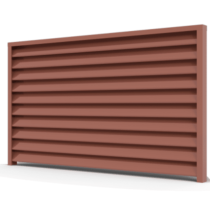 Заборы-жалюзи