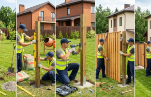 Установка заборов в Беларуси: подробное пошаговое руководство