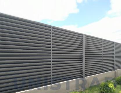 Забор-жалюзи: какой вид ламели выбрать?